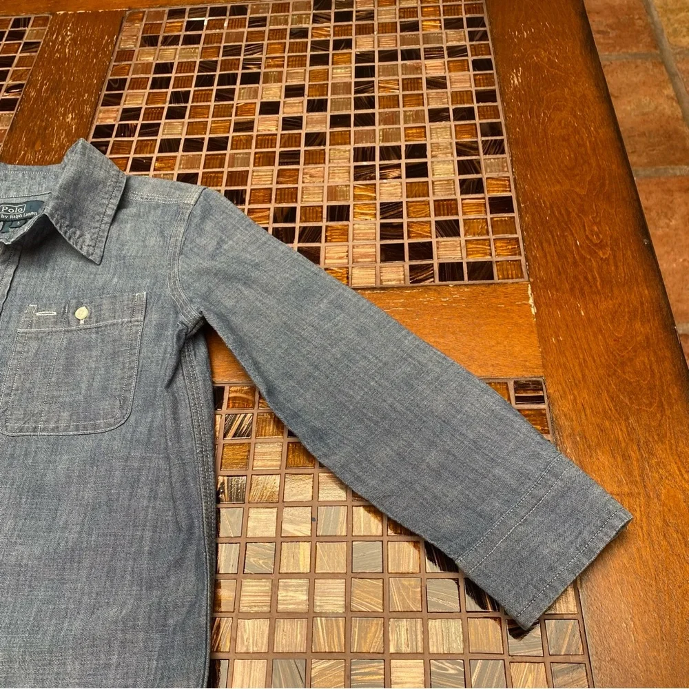 Ralph Lauren Chambray Boys Shirt